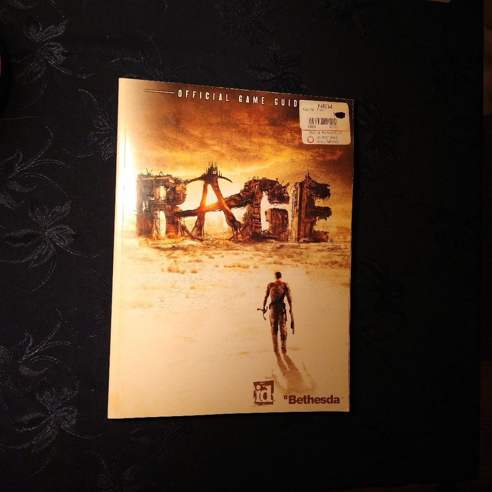 Guide Rage Prima Official Game by David Knight Maps Walkthrough Bethesda 2011